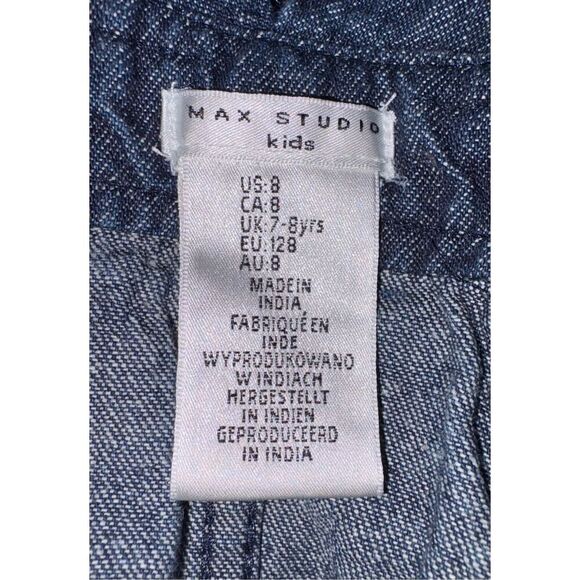 Max Studio Girl Denim Jumper - Picture 4 of 5